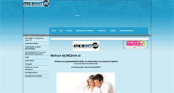 Desktop Screenshot of mcsnet.nl